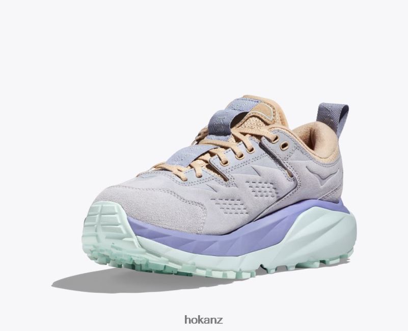 Hoka Women Kaha Low GTX 482TD111 Arctic Ice/Purple Impression