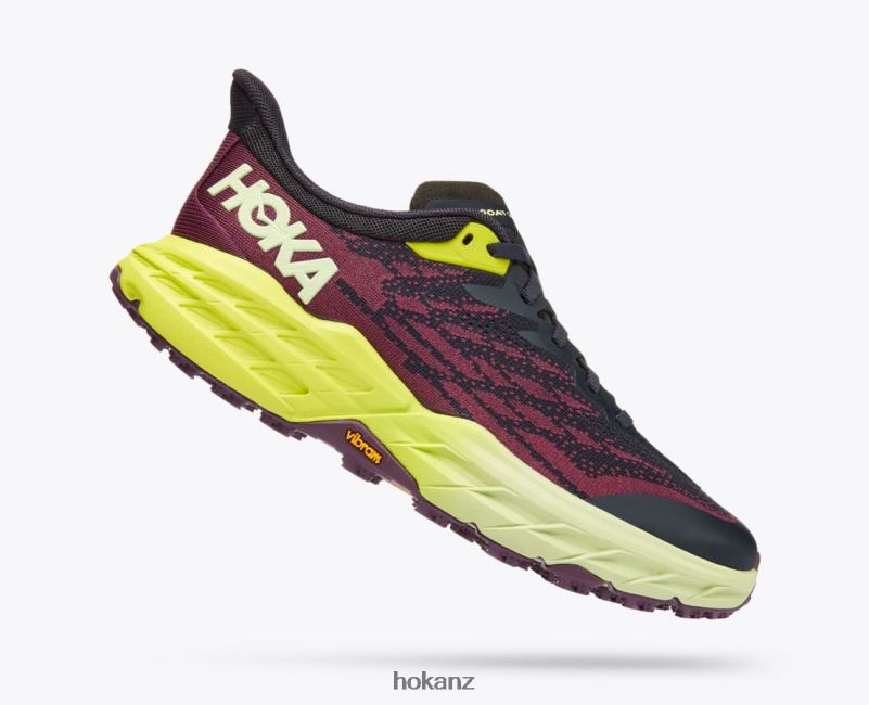 Hoka Women Speedgoat 5 482TD106 Blue Graphite/Evening Primrose