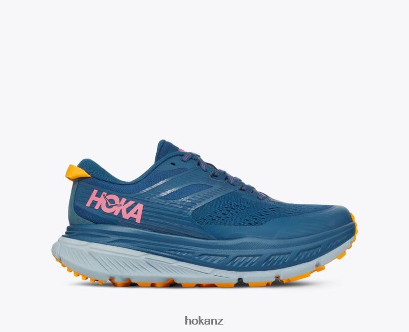 Hoka Women Stinson 6 482TD120 Moroccan Blue/Saffron