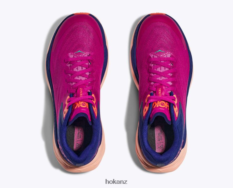 Hoka Women Zinal 482TD135 Festival Fuchsia/Bellwether Blue