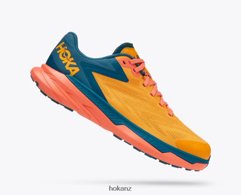 Hoka Women Zinal 482TD137 Radiant Yellow/Camellia
