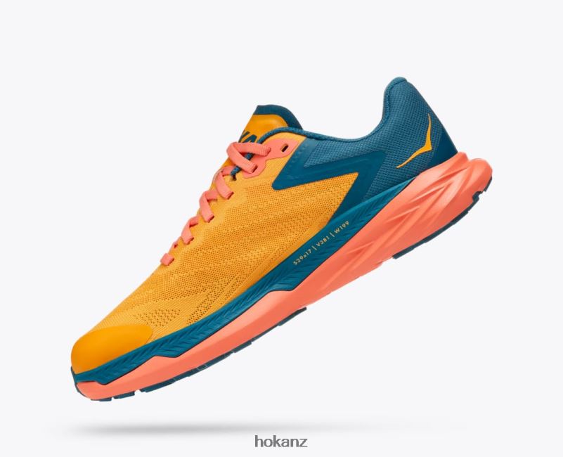 Hoka Women Zinal 482TD137 Radiant Yellow/Camellia